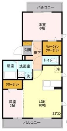 アンクレージュの物件間取画像